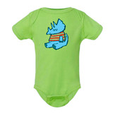 Dino Stripes Infant One Piece