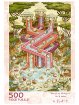 Hedgehog Waterpark 500 piece puzzle Hedgehog Waterpark 500 piece puzzle