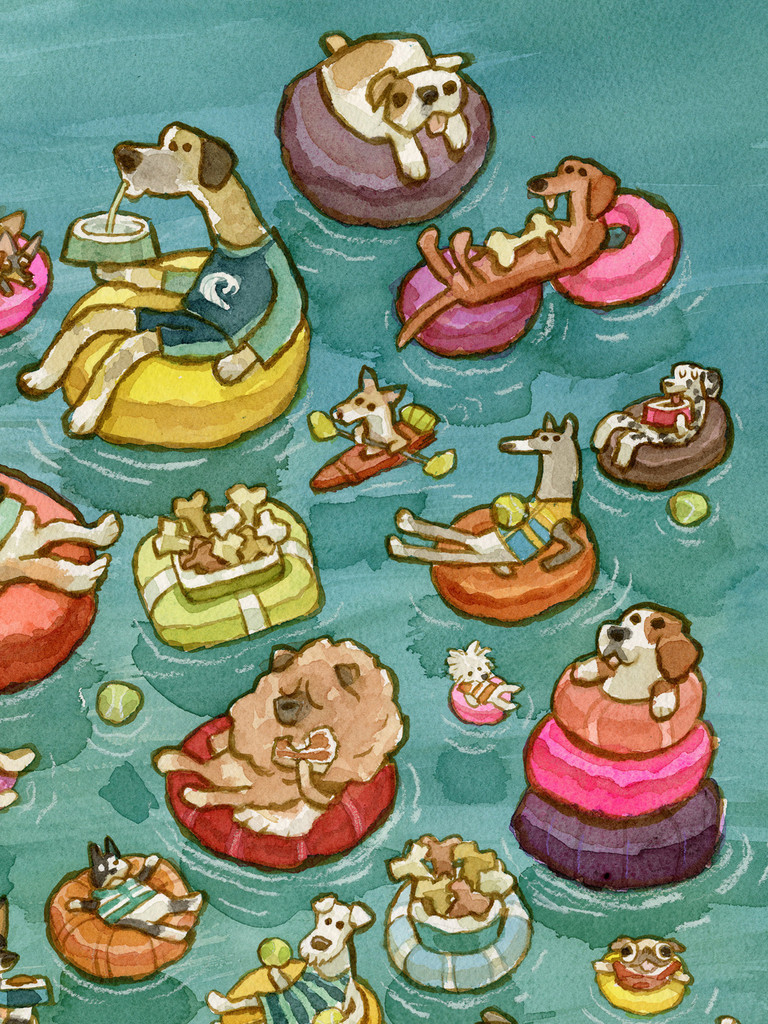 Tubing Dogs