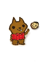 Little Wolf Enamel Pin Little Wolf Enamel Pin
