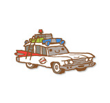 Ghost Gathering Car Enamel Pin Ghost Gathering Car Enamel Pin