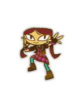 Psychonauts Lili Enamel Pin Psychonauts Lili Enamel Pin