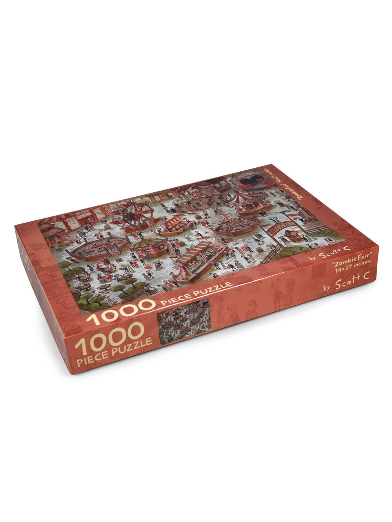Zombie Fair 1,000 Piece Puzzle
