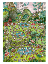 Koala Pool Party 500 Piece Puzzle