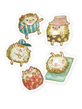 Hedgehog Sticker Sheet Hedgehog Sticker Sheet