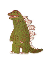 Thunder Lizard Embroidered Patch Thunder Lizard Embroidered Patch