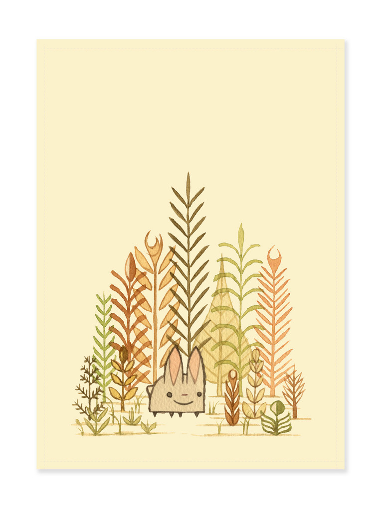 Bunny Tea Towel