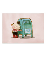 Hug Machine: We Love Our Post Office Postcard