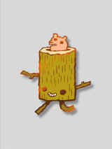 The Log Runner Pin The Log Runner Pin