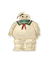 Great Big Puffy Man Individual 4 Inch Sticker Great Big Puffy Man Individual 4 Inch Sticker